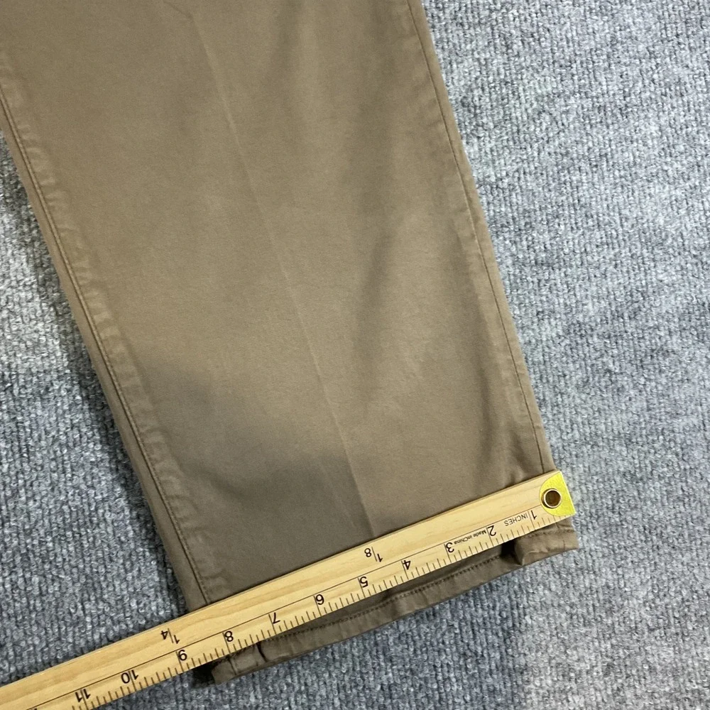 Mavi Matt Relaxed Straight Leg Jeans Mens 38x30 Brown Stretch Casual Pants